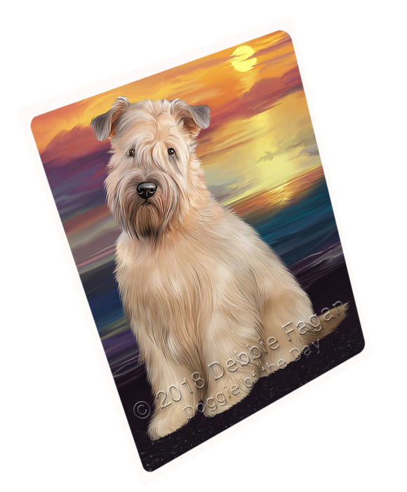 Wheaten Terrier Dog Magnet Mini (3.5" x 2") MAG59628