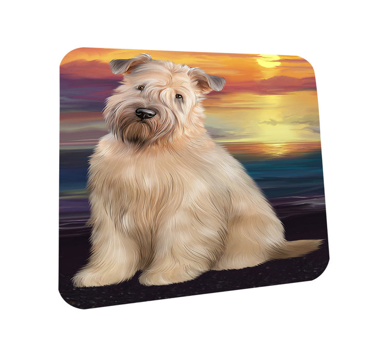 Wheaten Terrier Dog Coasters Set of 4 CST51752