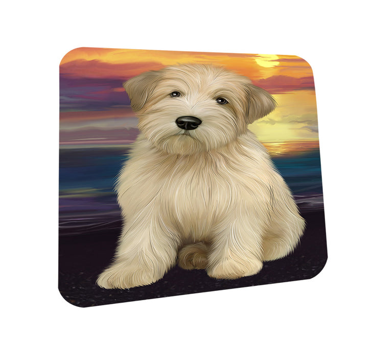 Wheaten Terrier Dog Coasters Set of 4 CST51753