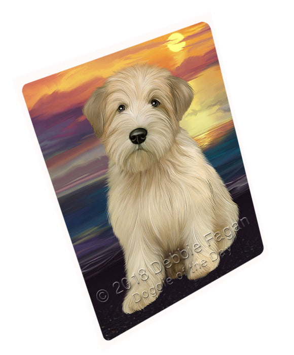 Wheaten Terrier Dog Magnet Mini (3.5" x 2") MAG59631