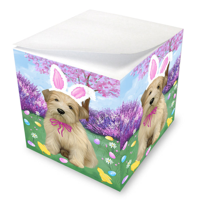 Easter Holiday Wheaten Terrier Dog Note Cube NOC55070