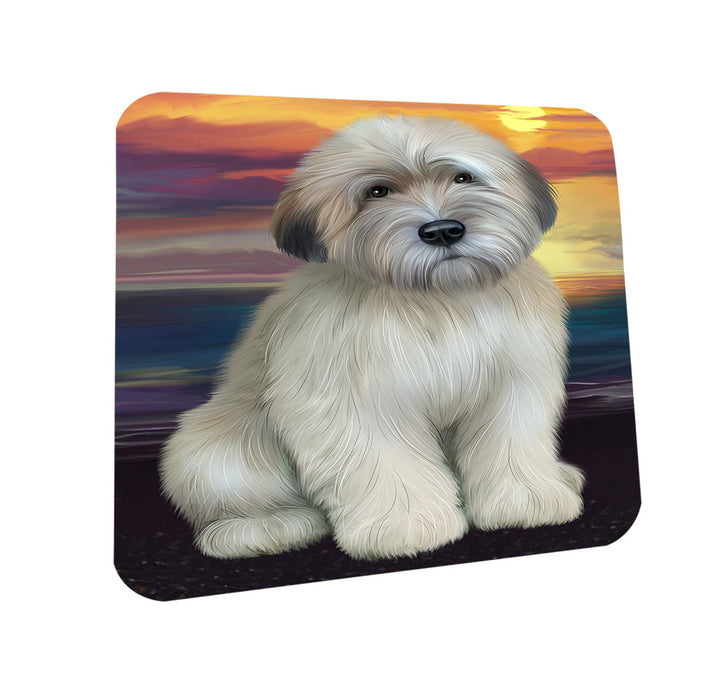 Wheaten Terrier Dog Coasters Set of 4 CST51754