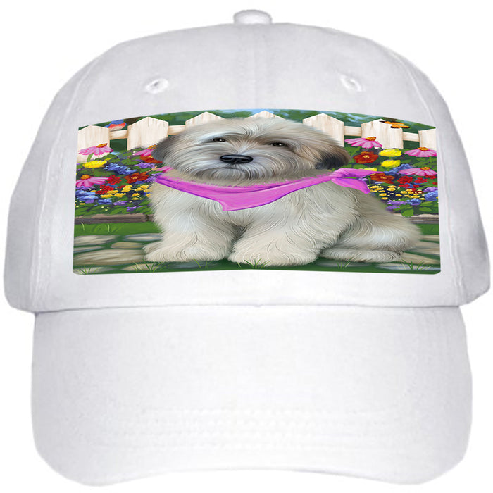 Spring Floral Wheaten Terrier Dog Ball Hat Cap HAT60588