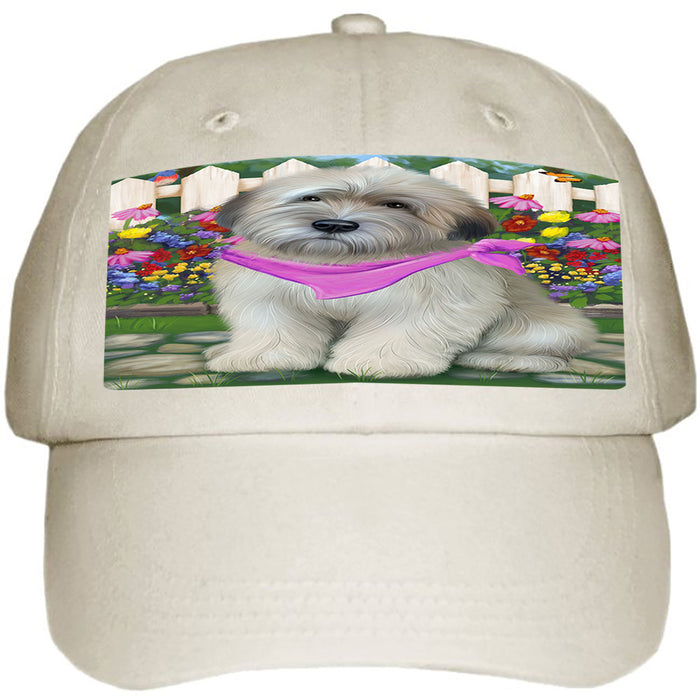 Spring Floral Wheaten Terrier Dog Ball Hat Cap HAT60588