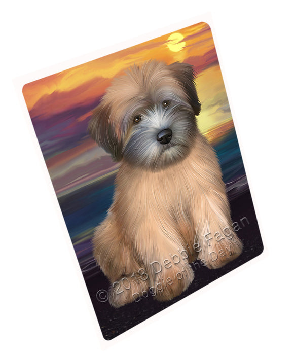 Wheaten Terrier Dog Large Refrigerator / Dishwasher Magnet RMAG71274