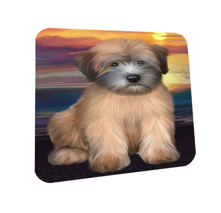 Wheaten Terrier Dog Coasters Set of 4 CST51755