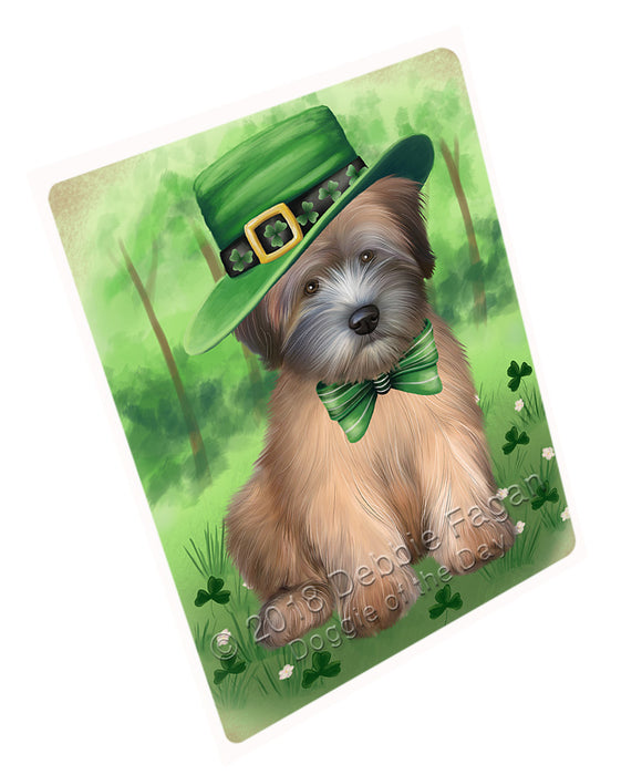 St. Patricks Day Irish Portrait Wheaten Terrier Dog Small Magnet MAG76184