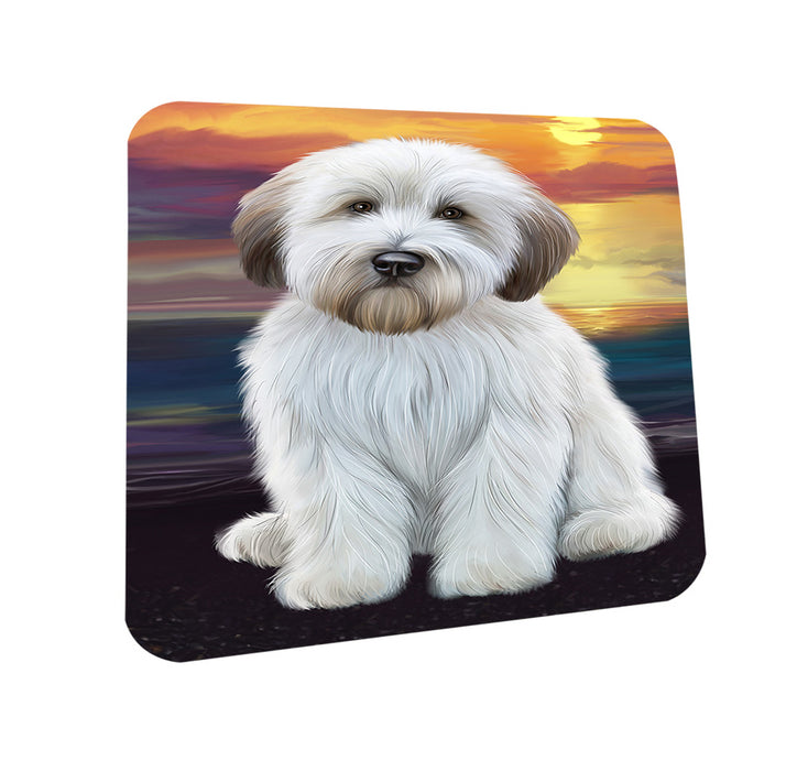 Wheaten Terrier Dog Coasters Set of 4 CST51756