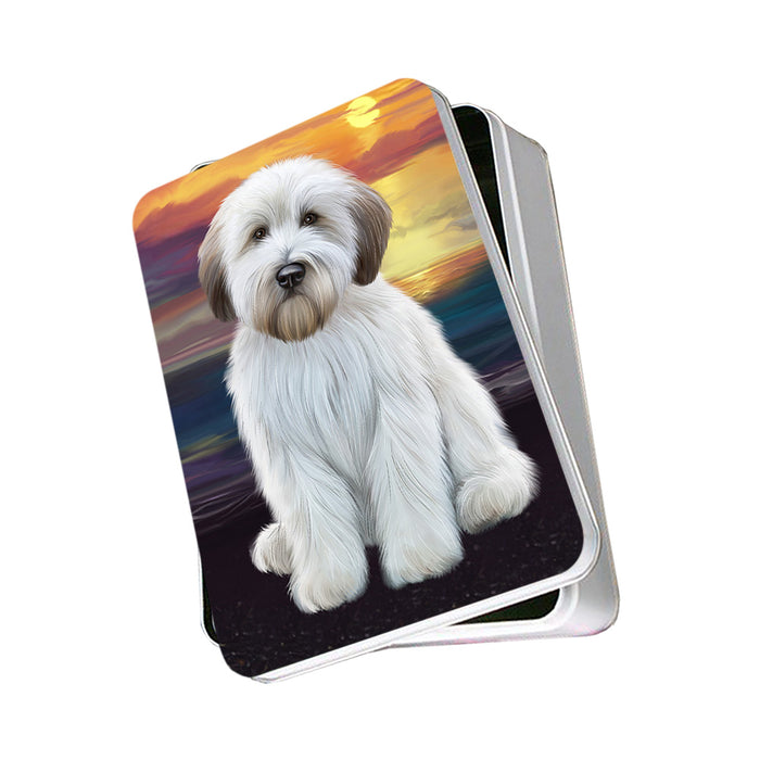 Wheaten Terrier Dog Photo Storage Tin PITN51797