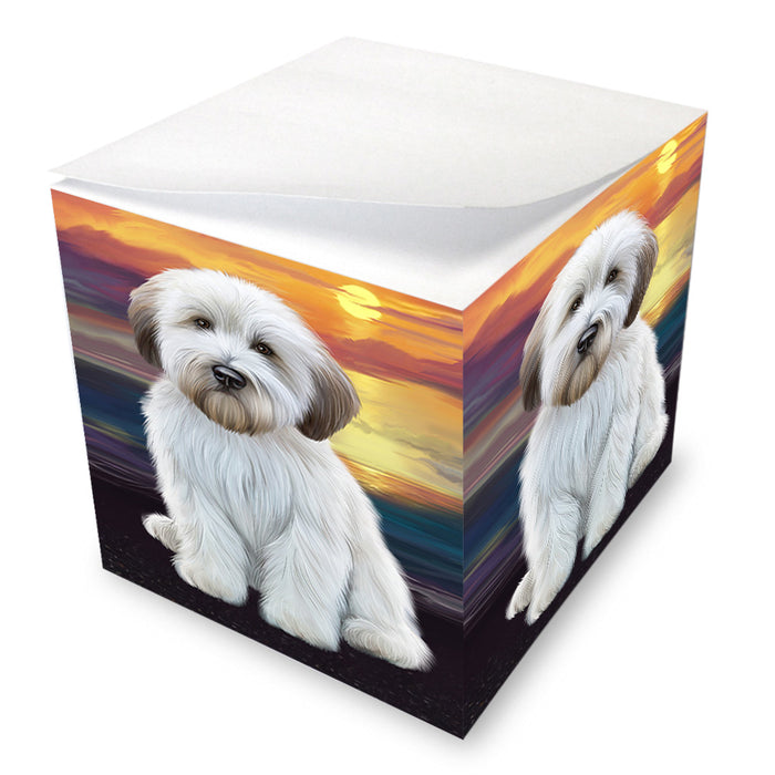 Wheaten Terrier Dog Note Cube NOC51797