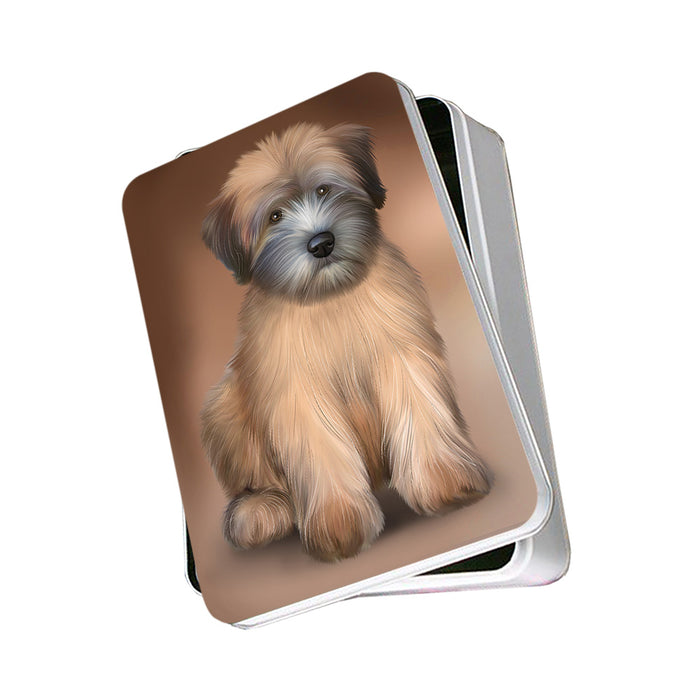 Wheaten Terrier Dog Photo Storage Tin PITN51798