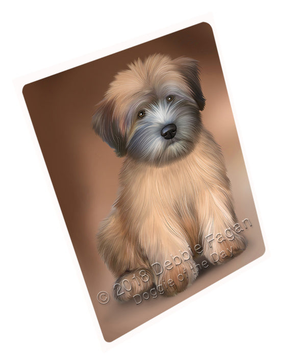 Wheaten Terrier Dog Large Refrigerator / Dishwasher Magnet RMAG71286