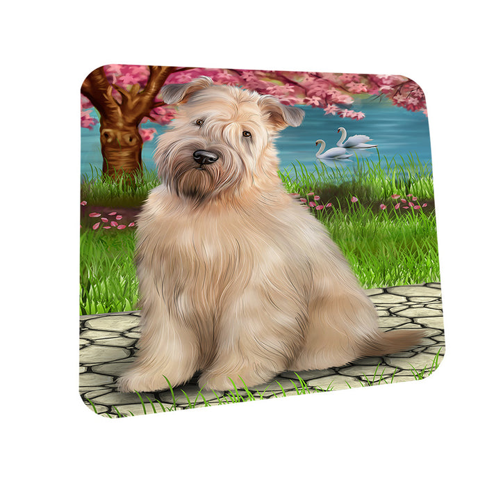 Wheaten Terrier Dog Coasters Set of 4 CST51758