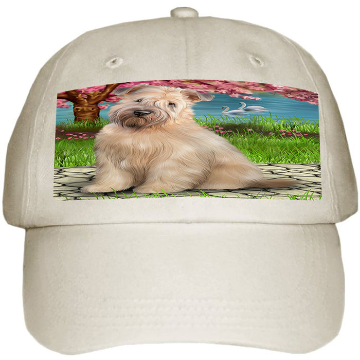 Wheaten Terrier Dog Ball Hat Cap HAT59130