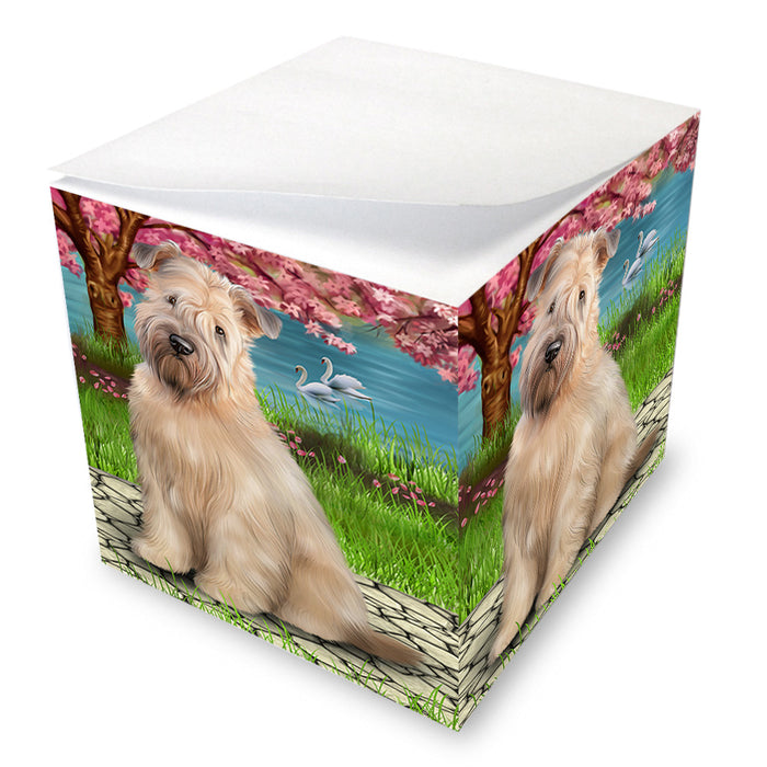 Wheaten Terrier Dog Note Cube NOC51799