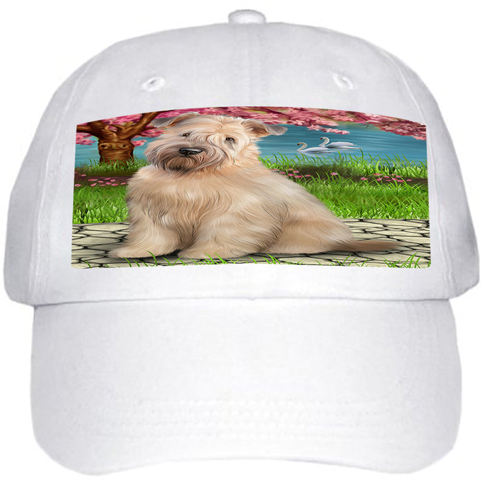 Wheaten Terrier Dog Ball Hat Cap HAT59130