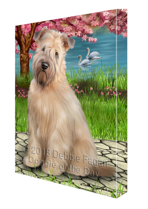 Wheaten Terrier Dog Canvas Print Wall Art Décor CVS83456