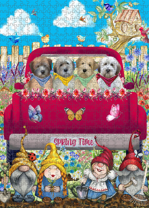 Wheaten Terrier Jigsaw Puzzle for Adult: Explore a Variety of Designs, Custom, Personalized, Interlocking Puzzles Games, Dog and Pet Lovers Gift