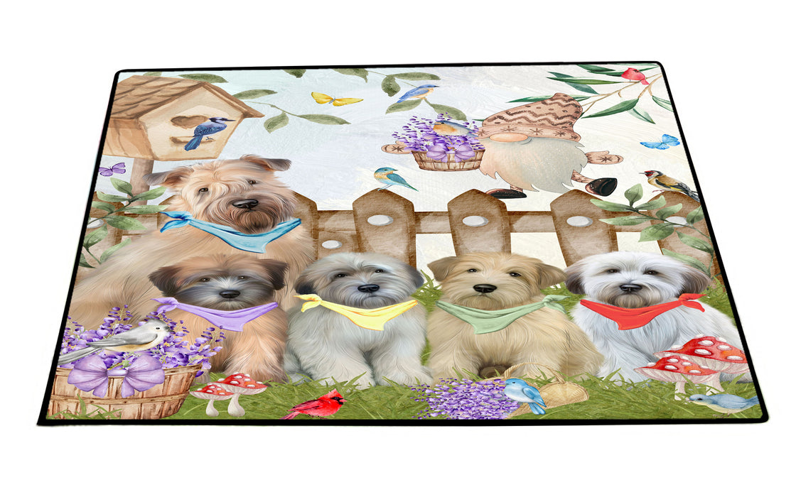 Wheaten Terrier Floor Mat: Explore a Variety of Designs, Custom, Personalized, Anti-Slip Door Mats for Indoor and Outdoor, Gift for Dog and Pet Lovers