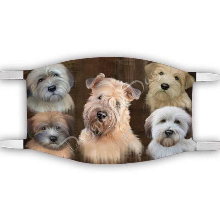 Rustic Wheaton Terrier Dogs Face Mask FM50102