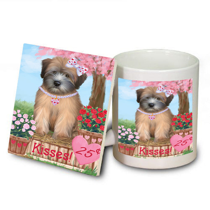 Rosie 25 Cent Kisses Wheaten Terrier Dog Mug and Coaster Set MUC56257
