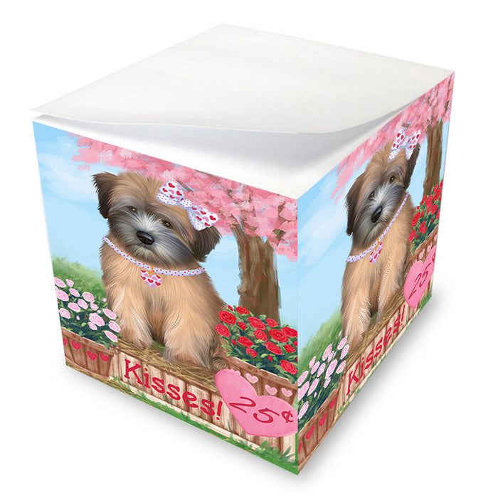 Rosie 25 Cent Kisses Wheaten Terrier Dog Note Cube NOC54337