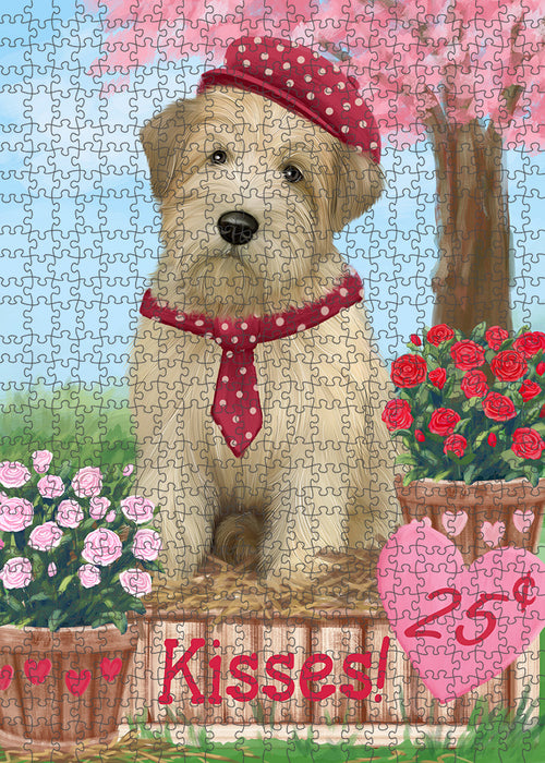 Rosie 25 Cent Kisses Wheaten Terrier Dog Puzzle with Photo Tin PUZL93264