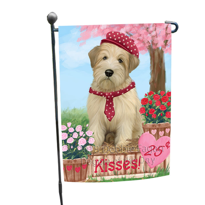 Rosie 25 Cent Kisses Wheaten Terrier Dog Garden Flag GFLG56814
