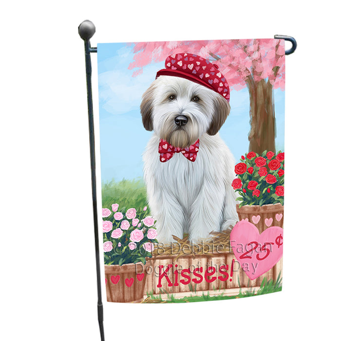 Rosie 25 Cent Kisses Wheaten Terrier Dog Garden Flag GFLG56815
