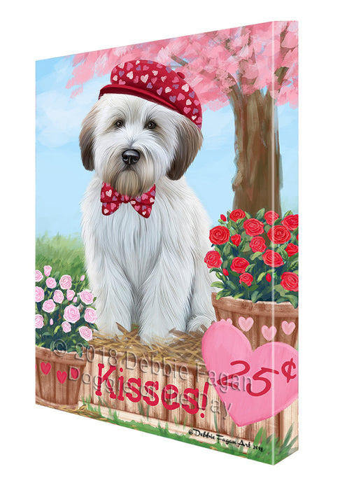 Rosie 25 Cent Kisses Wheaten Terrier Dog Canvas Print Wall Art Décor CVS128627
