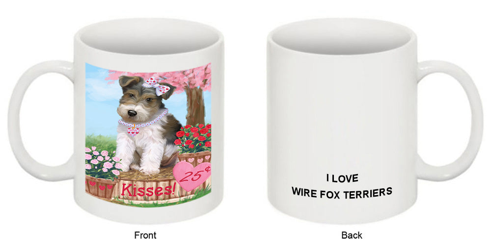 Rosie 25 Cent Kisses Wire Fox Terrier Dog Coffee Mug MUG51666