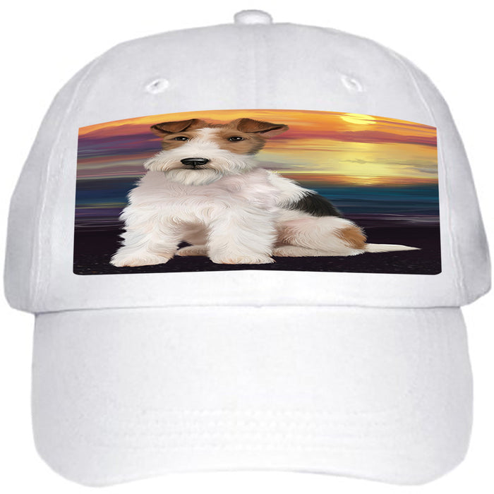 Wire Fox Terrier Dog Ball Hat Cap HAT62154
