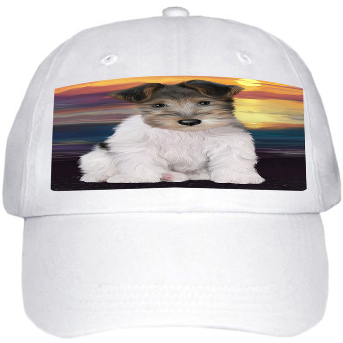Wire Fox Terrier Dog Ball Hat Cap HAT62157