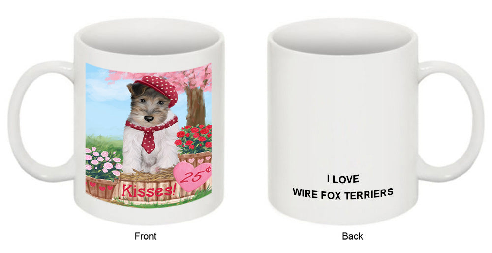 Rosie 25 Cent Kisses Wire Fox Terrier Dog Coffee Mug MUG51667