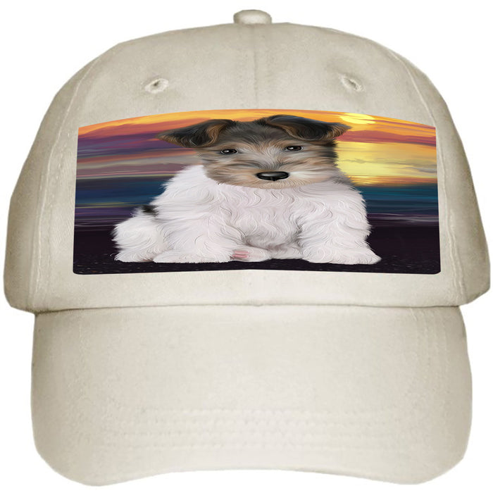 Wire Fox Terrier Dog Ball Hat Cap HAT62157