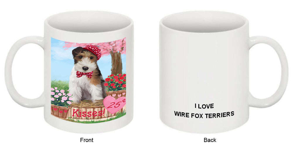 Rosie 25 Cent Kisses Wire Fox Terrier Dog Coffee Mug MUG51668