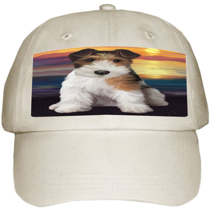 Wire Fox Terrier Dog Ball Hat Cap HAT62160
