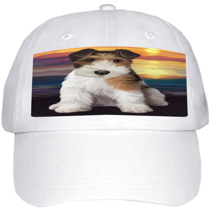 Wire Fox Terrier Dog Ball Hat Cap HAT62160