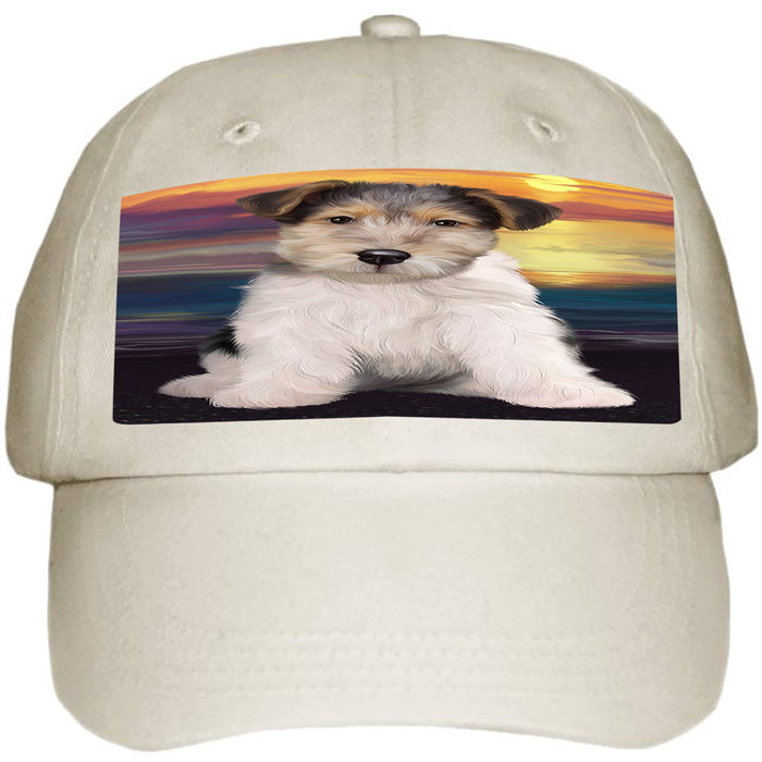 Wire Fox Terrier Dog Ball Hat Cap HAT62163