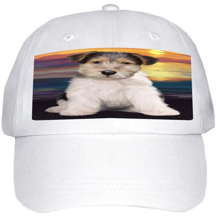 Wire Fox Terrier Dog Ball Hat Cap HAT62163