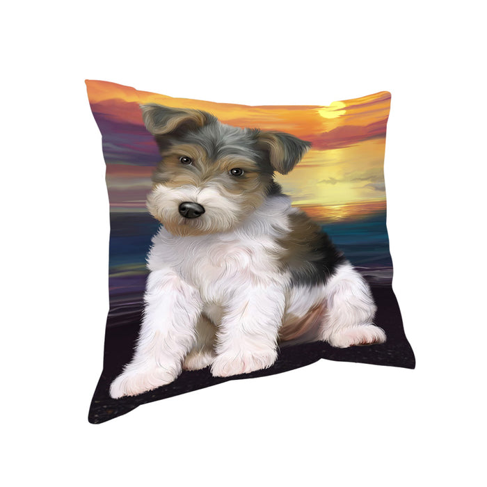 Wire Fox Terrier Dog Pillow PIL67868