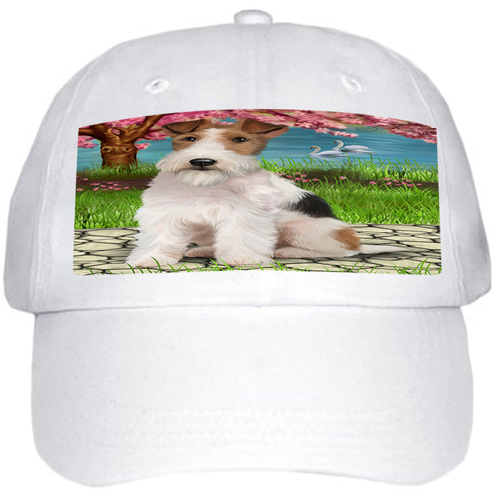 Wire Fox Terrier Dog Ball Hat Cap HAT62001