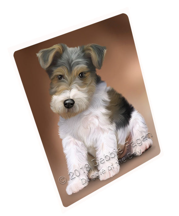 Wire Fox Terrier Dog Magnet Mini (3.5" x 2") MAG62679