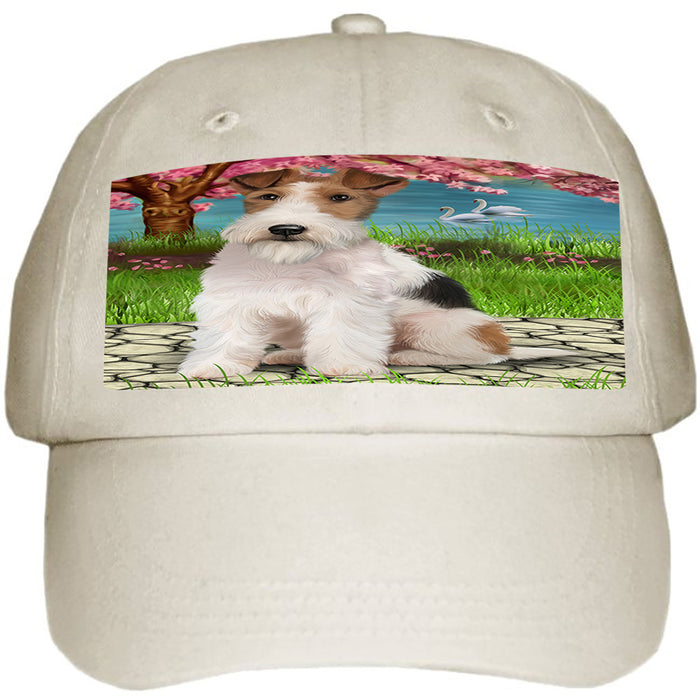 Wire Fox Terrier Dog Ball Hat Cap HAT62001