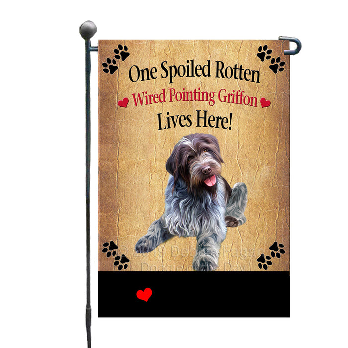 Personalized Spoiled Rotten Wirehaired Pointing Griffon Dog GFLG-DOTD-A63312