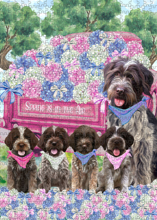 Wirehaired Pointing Griffon Jigsaw Puzzle for Adult, Explore a Variety of Designs, Interlocking Puzzles Games, Custom and Personalized, Gift for Dog and Pet Lovers