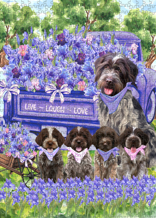 Wirehaired Pointing Griffon Jigsaw Puzzle for Adult: Explore a Variety of Designs, Custom, Personalized, Interlocking Puzzles Games, Dog and Pet Lovers Gift
