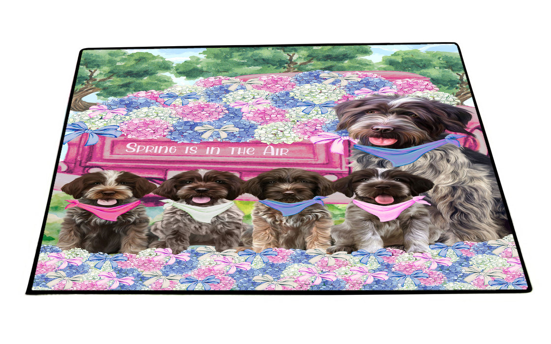 Wirehaired Pointing Griffon Floor Mat, Explore a Variety of Custom Designs, Personalized, Non-Slip Door Mats for Indoor and Outdoor Entrance, Pet Gift for Dog Lovers