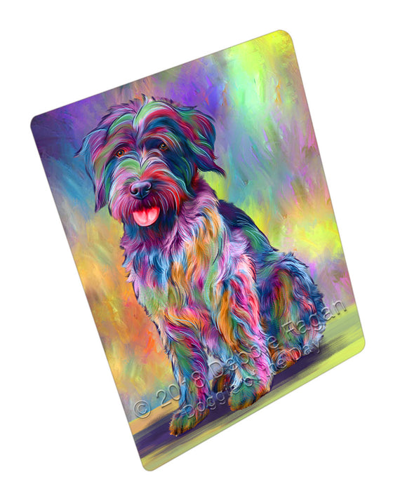 Paradise Wave Wirehaired Pointing Griffon Dog Cutting Board - For Kitchen - Scratch & Stain Resistant - Designed To Stay In Place - Easy To Clean By Hand - Perfect for Chopping Meats, Vegetables
