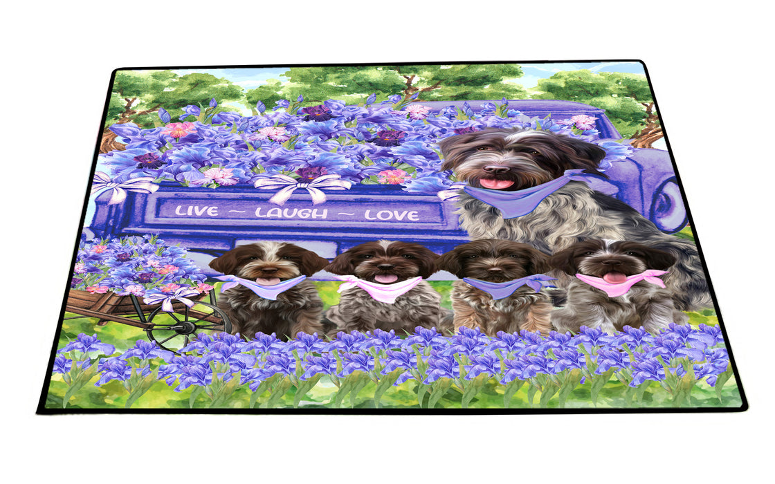 Wirehaired Pointing Griffon Floor Mat, Explore a Variety of Custom Designs, Personalized, Non-Slip Door Mats for Indoor and Outdoor Entrance, Pet Gift for Dog Lovers